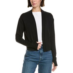 Splits59 Womens  Suzan Fleece Cardigan, Black